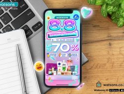 “Program 8.8 Shopathon Watsons, Kesempatan Emas untuk Nikmati Berbagai Promo Menarik!”