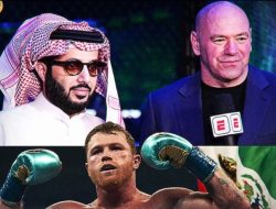 Duel Tinju Melawan UFC 306: Canelo vs Turki Alalshikh dan Dana White Berhadapan!
