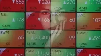 IHSG Naik dan Turun, Akhirnya Tersungkur di 7.589
