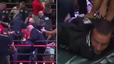Petinju dan Saudaranya Ditangkap Polisi setelah Melakukan Keributan di Atas Ring