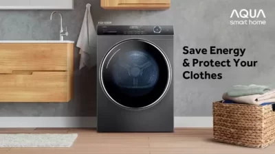 AQUA Elektronik Terus Berinovasi dengan Mesin Pengering Cerdas dan QLED TV Berkualitas Tinggi