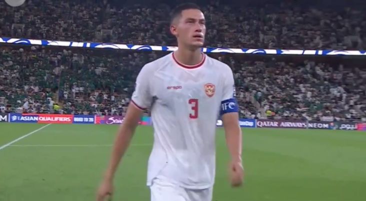 "Jay Idzes, Kapten Indonesia yang Bermain Seperti Defender Italia Terkenal saat Hadapi Arab Saudi"