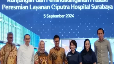 "Menkes Budi Gunadi Sadikin Resmikan Ciputra Hospital Surabaya, Siap Hadirkan Pelayanan Terbaik dengan Teknologi Terbaru"