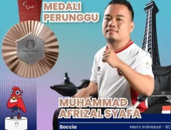Kisah Inspiratif Muhammad Afrizal Syafa, Atlet Boccia yang Berjaya di Paralimpiade 2024