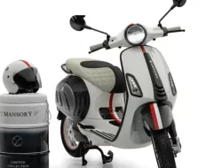 Skuter Listrik Vespa Versi Glamour Dengan Nama Monaco Edition