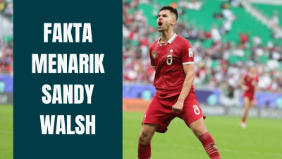 Fakta Menarik Sandy Walsh, Bek Kanan Timnas Indonesia