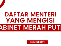 Fix! Inilah Daftar Resmi Menteri-Menteri Kabinet Merah Putih