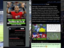 Wasit Ahmed Al Kaf Batal Pimpin Laga Al Hilal vs Al Ain Usai Buat Keputusan Kontroversi