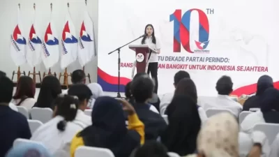 Peringatan Ultah Partai Perindo, Angela Tanoesoedibjo Luncurkan Rencana Transformasi Trisula