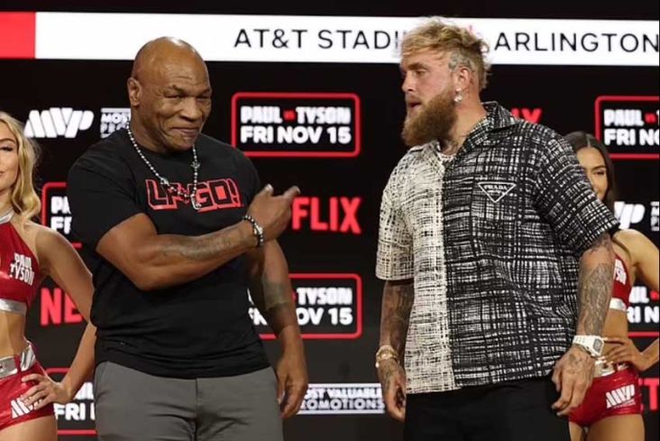 Mike Tyson Terima Bonus Fantastis dari Jake Paul Jika Bertarung 4 Ronde