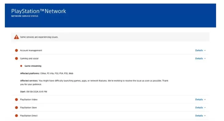 Tidak Ada Jaringan PlayStation, Gamer Harus Bermain di Mode Offline dengan PS5 dan PS4