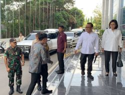 Rapat Penanganan Erupsi Gunung Lewotobi Laki-Laki Dipimpin oleh Gibran