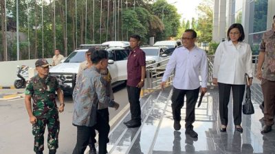 Rapat Penanganan Erupsi Gunung Lewotobi Laki-Laki Dipimpin oleh Gibran