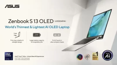 “Konsultan Pemasaran, Ini Dia Laptop Tipis ASUS Zenbook S 13 OLED (UX5304MA)!”