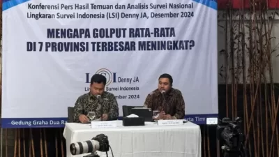 Denny JA Beberkan Data Golput di 7 Provinsi Terbesar saat Pilkada 2024 DKI Jakarta Menjadi yang Paling Tinggi