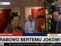 Jokowi dan Prabowo Bertemu di Kertanegara Ada Kabar Penting