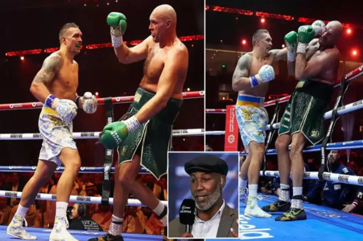 "Usyk Bisa Membuat Fury Terkapar, Kata Lennox Lewis"