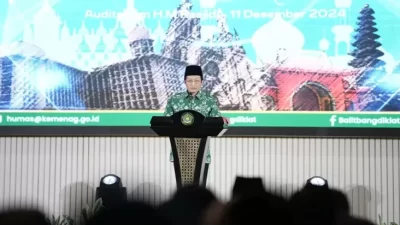 Jajaran Menag Diberi Tugas untuk Mendekatkan Umat dengan Agama mereka