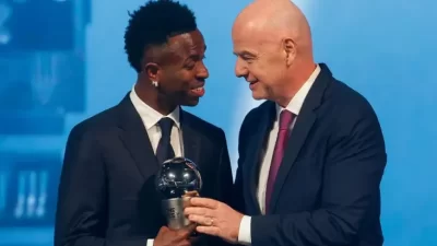 "Jay Idzes Menang Telak atas Shin Tae-yong, Vinicius Junior FIFA's Best Player Menegaskan Ramalan!"
