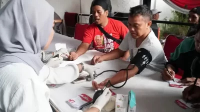 HUT ke-52 PDIP, BMI Gelar Cek Aspek Kesehatan serta Oli Gratis bagi Ojol