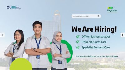 Mau Jadi Karyawan Pegadaian? Yuk, Cek Lowongan Kerja Ini!