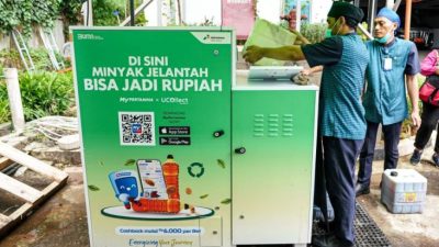 Proyek Tukar Minyak Jelantah Berlanjut,  PPN Tebar Insentif Saldo kemudian Poin