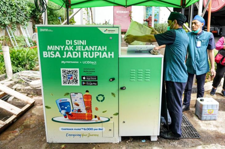 Proyek Tukar Minyak Jelantah Berlanjut,  PPN Tebar Insentif Saldo kemudian Poin