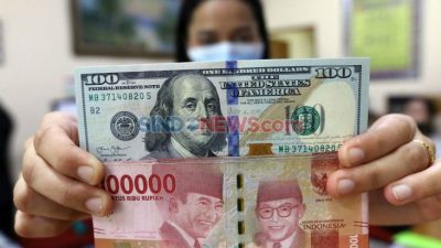 Rupiah Berakhir Ambruk ke Rp16.325 per Dolar Negeri Paman Sam usai BI Rate Dipangkas