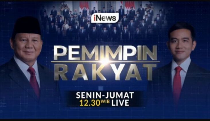 Saksikan PEMIMPIN RAKYAT! Rangkuman Menarik Seputar Kebijakan kemudian Aktivitas Para Pemimpin Bangsa, Mulai 13 Januari, Awal Hari Minggu sampai Hari hari terakhir pekan Jam 12.30 Live cuma di tempat tempat iNews