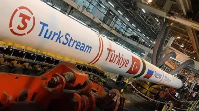 Ekspor Gas Rusia lewat Pipa Utama Laut Hitam Sentuh Level Tertinggi pada Sejarah