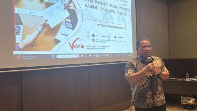 Hasil Survei Sebut 6 Menteri Kabinet Merah Putih Dinilai Berhasil pada 100 Hari Kerja