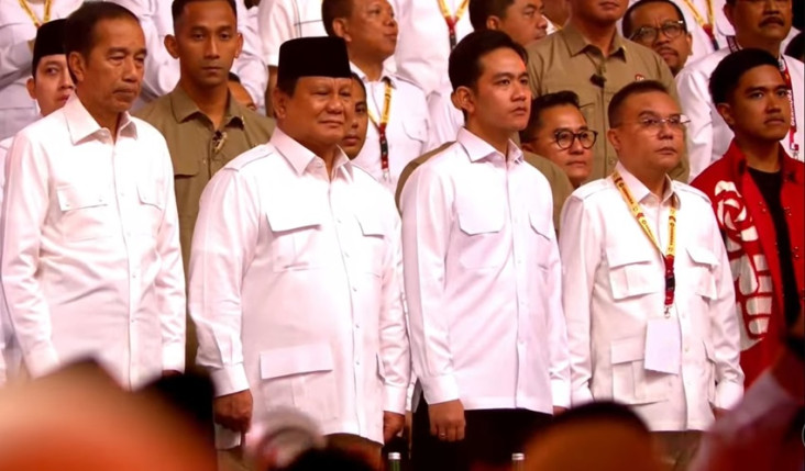Jokowi juga Kaesang Pangarep Hadiri HUT ke-17 Gerindra dalam area Bogor