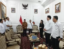 Perindo Silaturahmi ke Ketua KPU, Kenalkan Kerangka Pengurus Pusat hingga Bicara Tahapan pemilihan raya