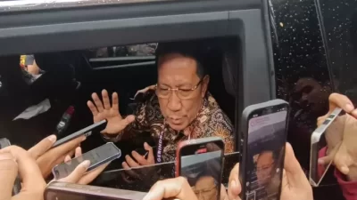 Supratman: Tak ada Pembahasan Reshuffle di area Silaturahmi KIM pada Hambalang