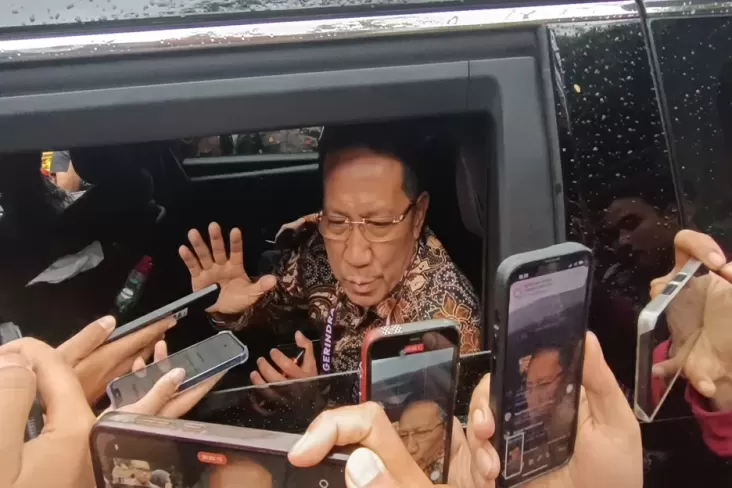 Supratman: Tak ada Pembahasan Reshuffle di area Silaturahmi KIM pada Hambalang