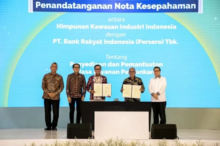 BRI Gandeng HKI Dorong Pertumbuhan Bidang Bisnis dan juga juga Optimalisasi Kawasan Industri