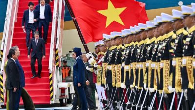 Presiden Prabowo Terima Sekjen Partai Komunis Vietnam To Lam di area Istana Sore Nanti