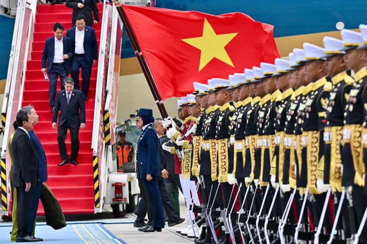 Presiden Prabowo Terima Sekjen Partai Komunis Vietnam To Lam dalam area Istana Sore Nanti