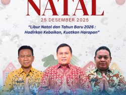 Kepala Kanwil Kemenkum Sulut Ucapkan Selamat Natal 2025 dan Tahun Baru 2026