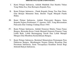 Kemendikdasmen Wajibkan Ikrar Pelajar Indonesia dalam Upacara Senin