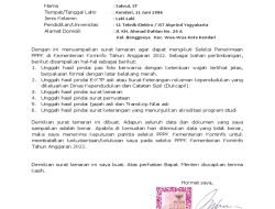 Surat Lamaran PPPK KemenHAM 2026 Format PDF Gratis