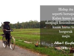 Hidup Seperti Bersepeda Einstein