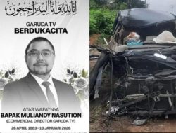Kronologi bos Garuda TV tewas dalam kecelakaan di Bangka Barat, mobil rusak parah ditabrak truk sawit
