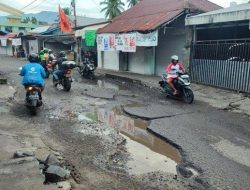 Daftar Jalan Rusak di Manado, Warga Keluhkan Kondisi