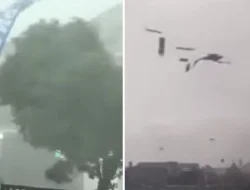 Ratusan warga terdampak puting beliung di Kesiman, cuaca ekstrem diprediksi hingga Februari 2026