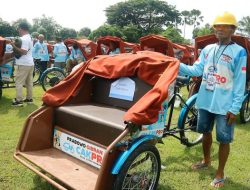 Senyum Bahagia Penerima 200 Becak Listrik Gratis dari Presiden Prabowo, GSN Larang Jual Beli