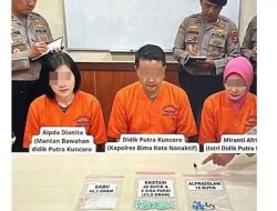 Wajah AKBP Didik, Miranti, dan Aipda Dianita Terbukti Konsumsi Ekstasi