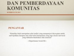 Ringkasan materi dan soal HOTS bab 4 pemberdayaan komunitas berbasis kearifan lokal