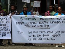 Mahasiswa Intan Jaya di Manado Desak Tindakan Darurat untuk Krisis Papua