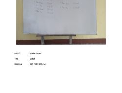 Siswa SD Inpres Uwen Pantai Belajar dengan Papan Tulis Rusak